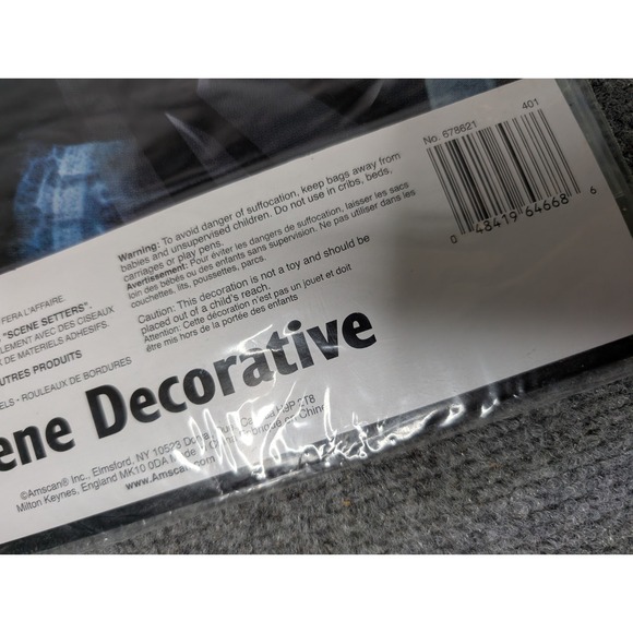 NEW Amscan Scene Setters Add Ons What Lurks‎ Within Skeletons 2 Panels 33.5"x65" - Picture 7 of 8